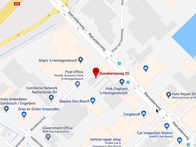 OCS Consulting Dutch Office Location Map